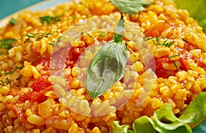 Sebzeli Bulgur PilavÃÂ±