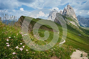 Seceda, Dolomites, Italy