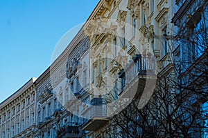 Secession tenements in Berlin photo