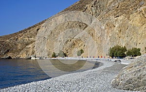 Secluded beach photo