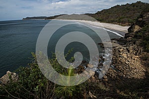 Secluded beach