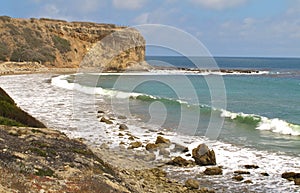 Secluded Beach at Abalone Cove, California