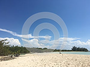 Secluded beach, Cuba