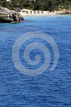 Secluded beach on Majorca photo