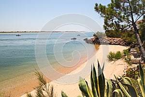 Secluded beach in Portugal