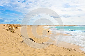 Secluded beaches of Cape Verde