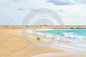 Secluded beaches of Cape Verde