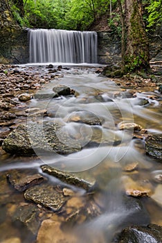 Secluded Ohio Waterfall photo