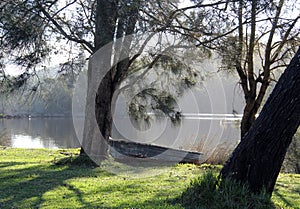 Secluded Rowing boat