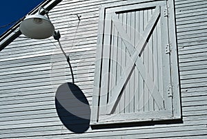 Second floor barn door