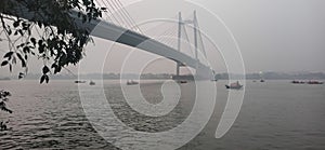 Second hoogly bridge from princep ghat