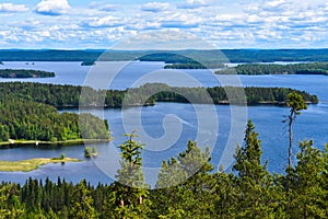 Second largest lake in Finland