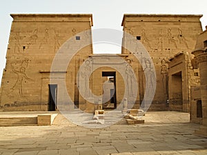 Second Pylon of Temple of Isis in Philae