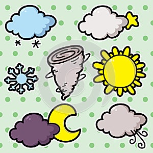 Second set of weather icons.