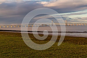 Second Severn Crossing, bridge over Bristol Channel between England and Wales.