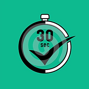 30 Second time countdown sign