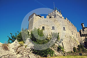 Second Tower or Rocca Cesta at Repubblica di San Marino orizontal view