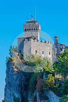 The second tower of San Marino: the Cesta or Fratta