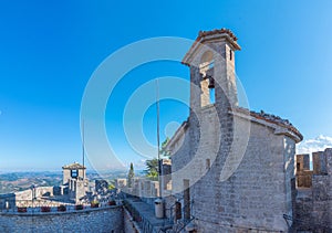 The second tower of San Marino: the Cesta or Fratta...