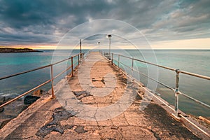 Second Valley jetty at dusk