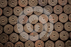 Second World War background.