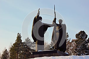 The Second World War Monument in Tomsk