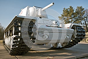 Second World War period tank