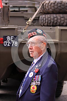 Second world war veteran