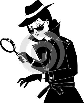 Secret agent clip-art