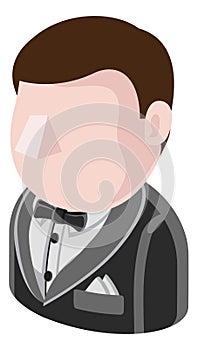 Secret Agent Man Avatar People Icon