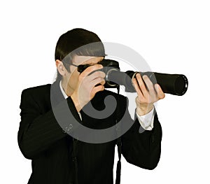 Secret Agent Spy with camera