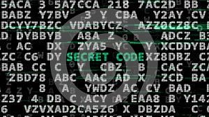 Secret Code Concept