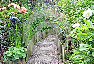 Secret garden path