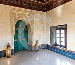 Secret garden tower room in Marrakesh Morocco