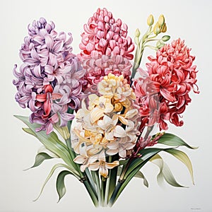 The Secret Life Of Flowers: Ethyl Alcohol In Realistic Watercolor Paintings
