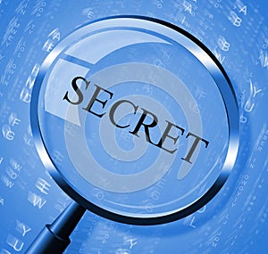 Secret Magnifier Shows Undisclosed Discreet And Searches photo