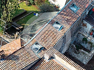 Secret Passage of Podesta in Bergamo town