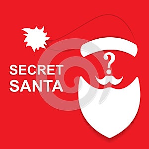 Secret Santa Claus.Secret gifts.