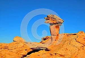 Secret Spier Rock Formation, Moab, Utah.