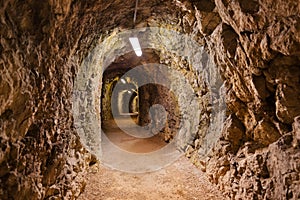 Secret tunnel in Castle Kufstein - Austria