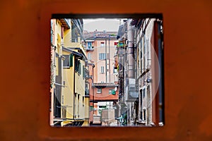 Secret window in Bologna photo