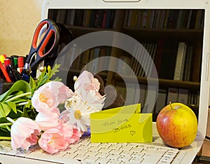 Secretary day flowers
