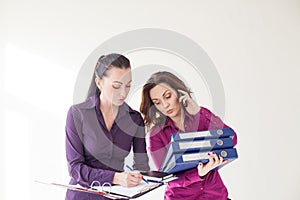 Secretary and Director of studying documents