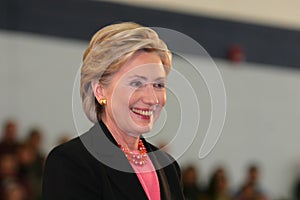 Secretary of State Hillary Clinton Smiling