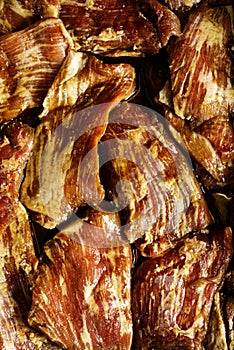 Secreto iberico, pork cut from spanish iberian pig photo