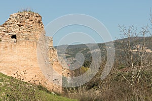 Ancient Roman walls surrounding Iznik Nicea photo