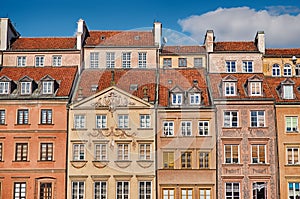 Buildings Of The Warsaw Old Town photo