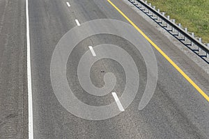 Section of Empty Interstate Highway