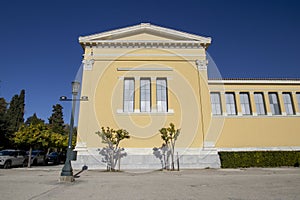 A section at the end of the Zappeion Hall in Athens