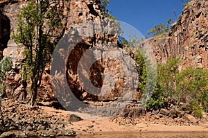 A section of Katherine Gorge in Australia